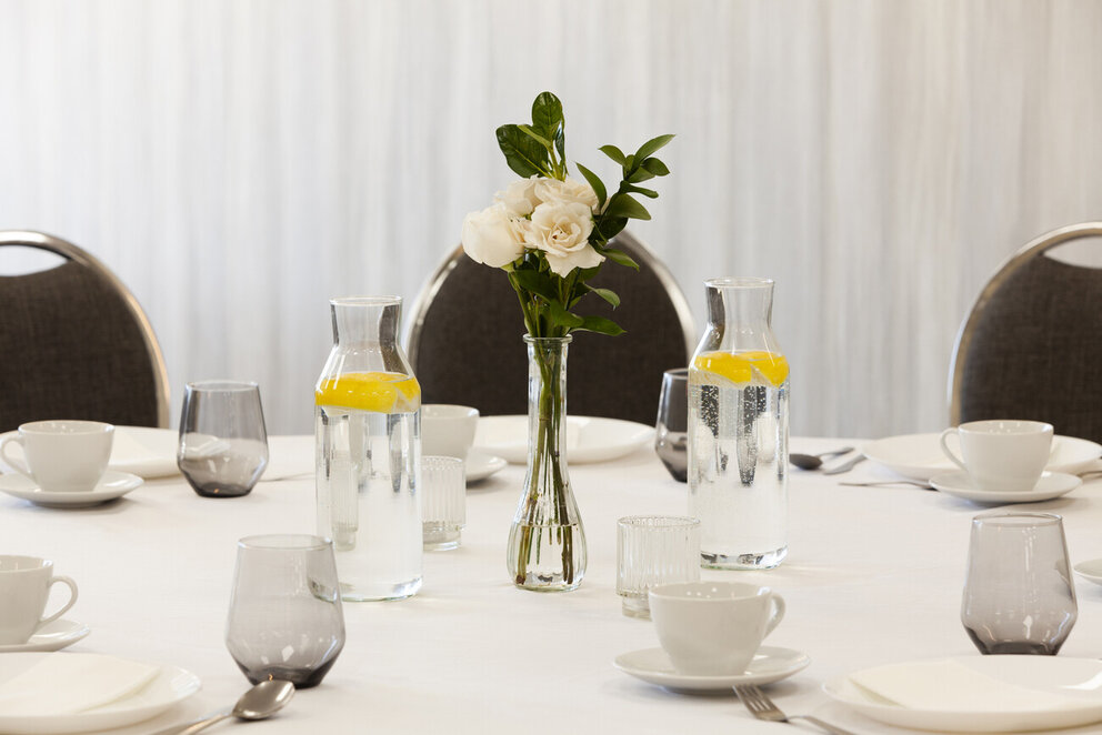 Close up of event space in kingston ontario